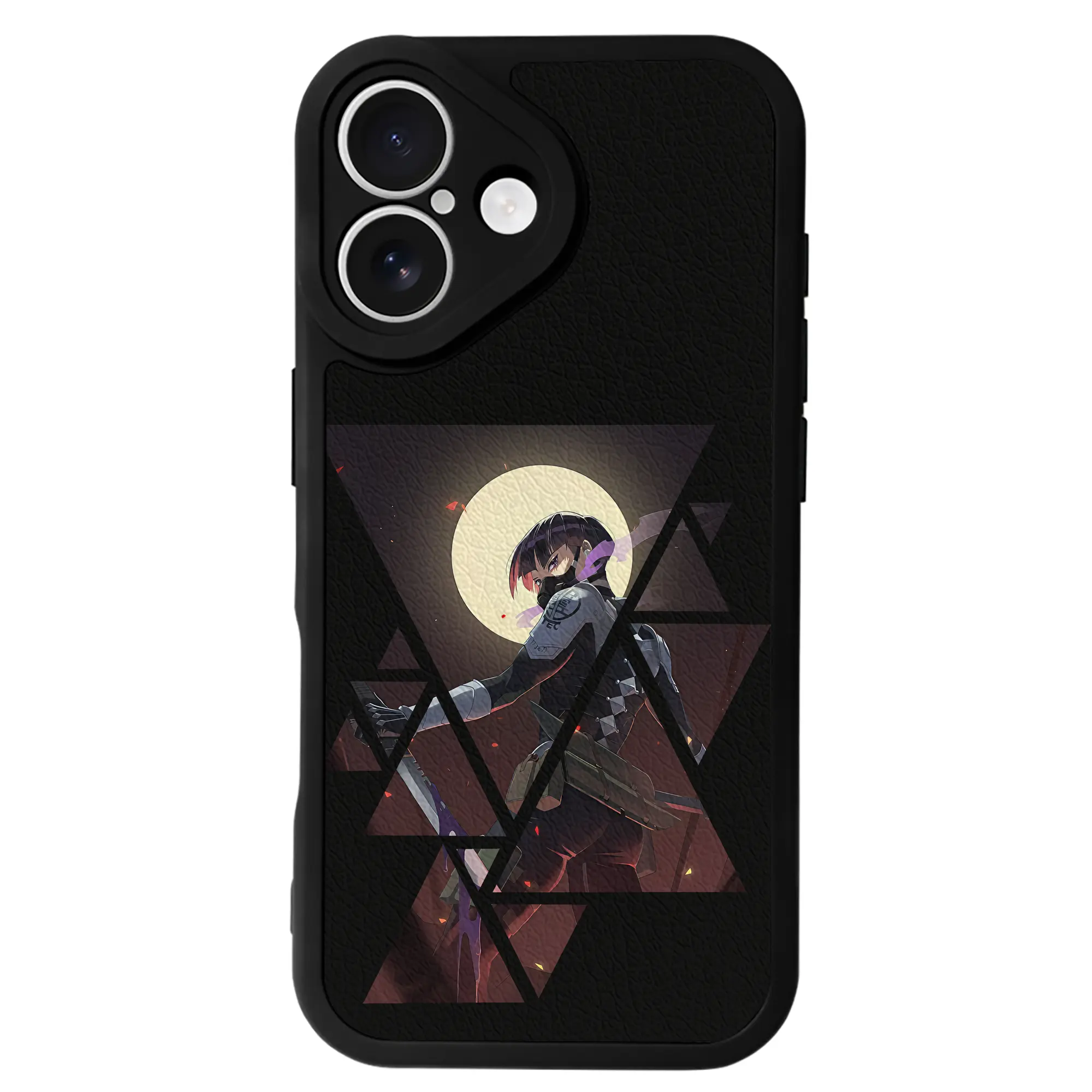 怪獣8号 グッズ,保科宗四郎 - IPhone 16シリーズ対応 ・ シリコンスマホケース ・ レザー調 ・ 高精度フィット ・ 耐衝撃 ・ ワイヤレス充電対応 ・ 精密カット